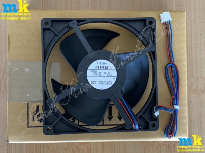 ( SP1328 ) Quạt Tủ Lạnh 4 Dây ( Đỏ Đen Nâu Xanh ) Kích Thước 12,5Cm